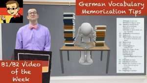 German Vocabulary Memorization Tips