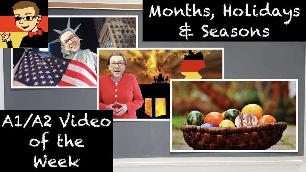 Months Holidays and Seasons in German