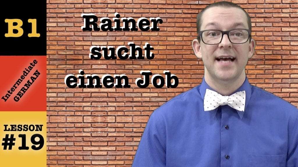 Rainer sucht einen Job