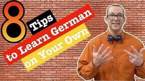8 German Learning Tips