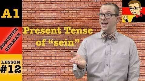 Present Tense of "sein"