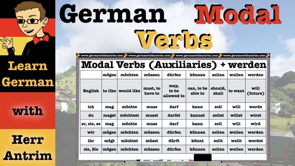 German Modal Verbs
