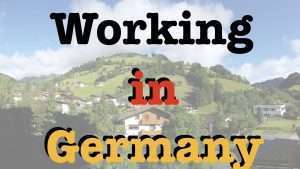 Working in Germany