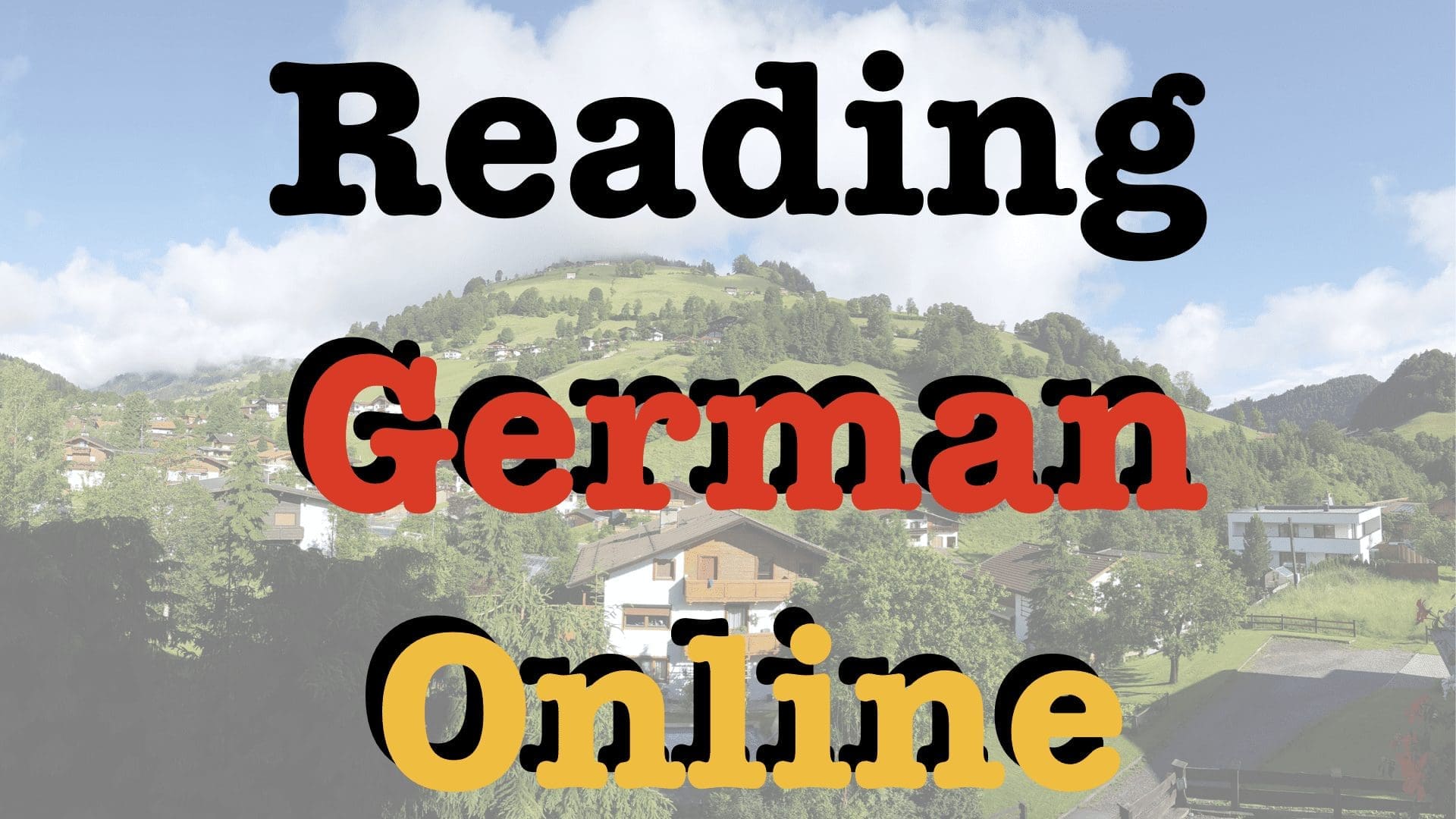 Where to Read German Online