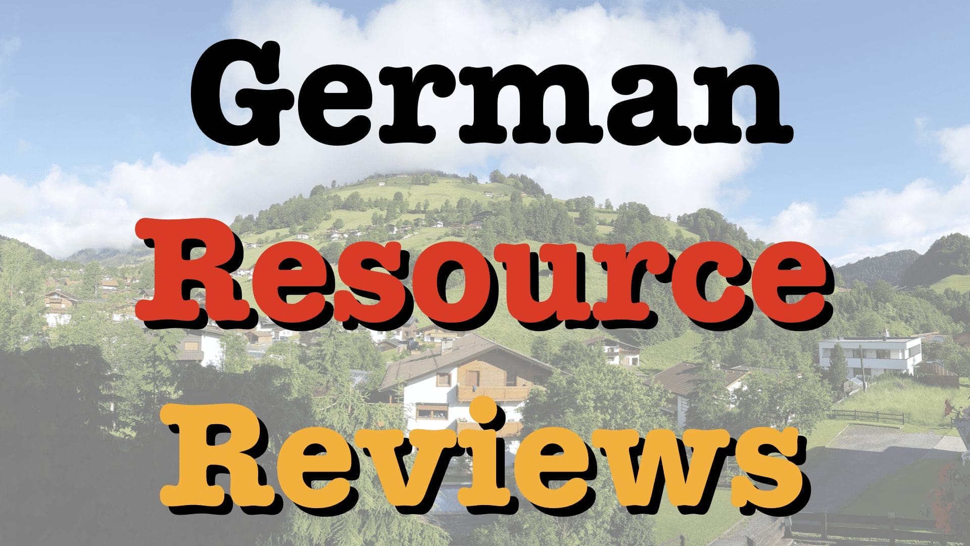 German Resource Reviews
